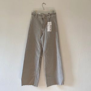 Zara Marine Straight denim in Ice Grey
